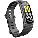 Soundfuse Fitness Tracker für Damen und Herren, Aktivitätstracker mit 14 Sportmodi, Herzfrequenz und Schlafüberwachung, Schrittzähler, IP68 wasserdichte Fitnessuhr für Sport, Lauftraining