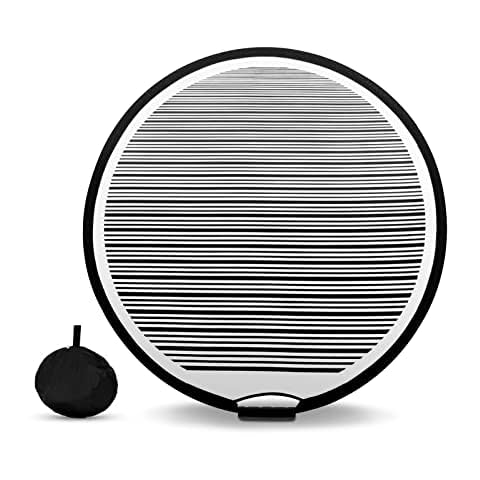 Shonwin 80 cm Dent Reflector Board Foldable Reflector Board Flexible Lined Striped Dent Board Reflector Panel for Automotive Dent Repair Tools (80 cm) Cover