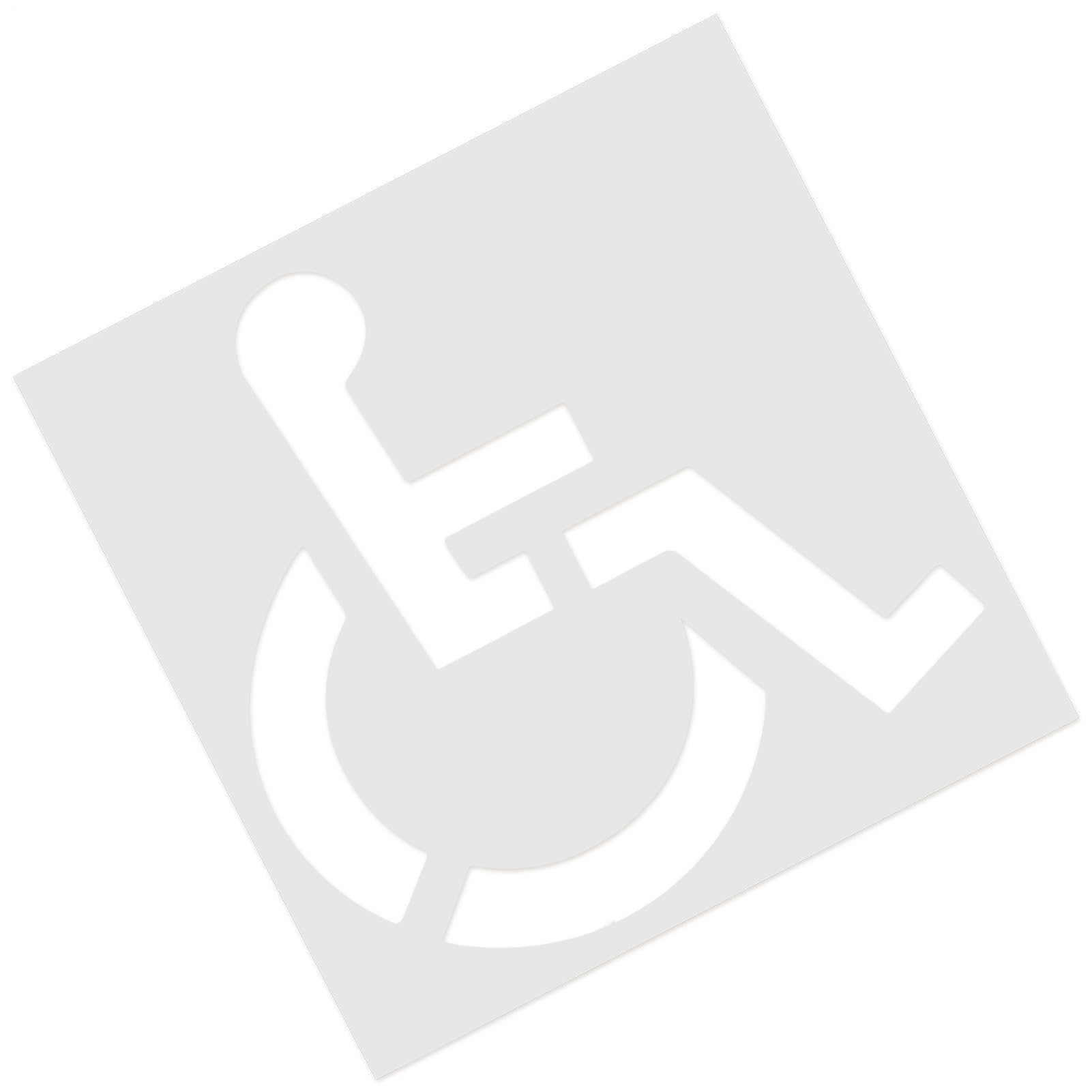 Gabarit d'invalidité pour stationnement de copropriété et parking