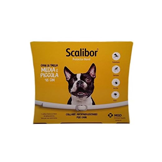 Scalibor Collare Antiparassitario Per Cani di Taglia Piccola e Media 48 cm
