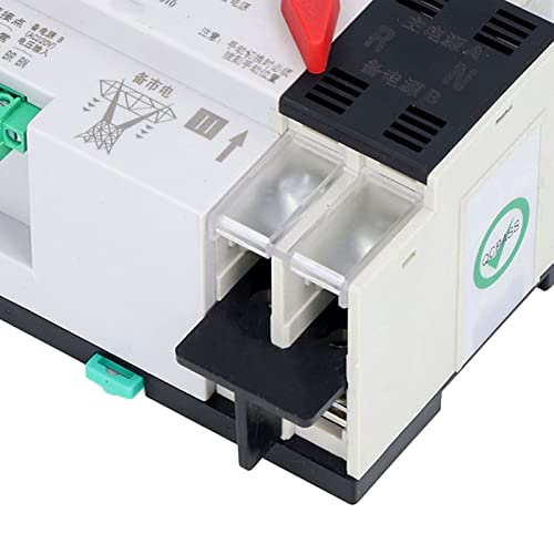 Interruptor de transferencia 100A automática evita cortes luz en casa 7