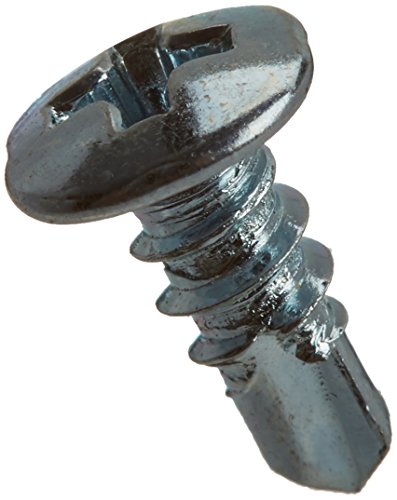 Index Fixing Systems RS - Pack of 500 Screws Tip Drill Bit, Rivet Head Screw (Coating), RSZ3509, metallic, 3,5 x 9 mm