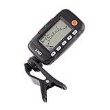 Andoer 3 en 1 LCD Clip-on Afinador Digital para Guitarra(C*1)