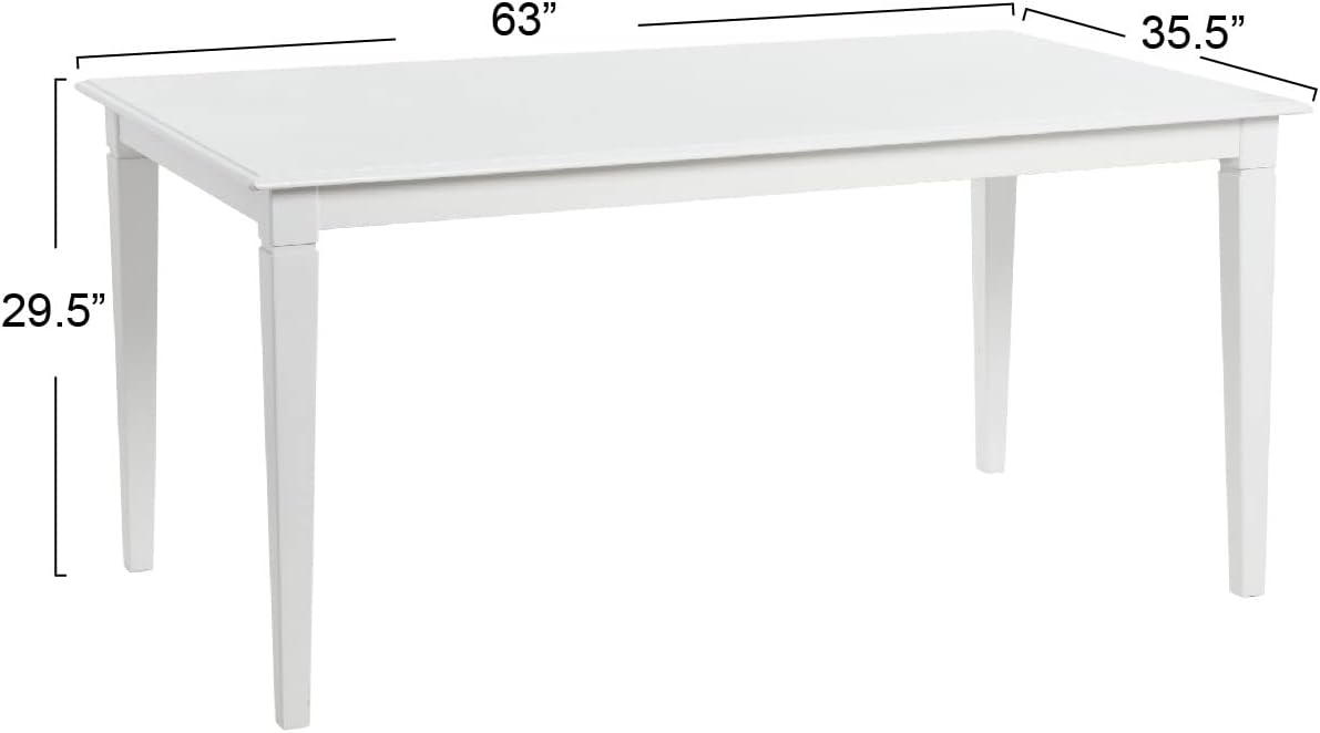 Creative Co-Op Pleasantville Wood Dining Table