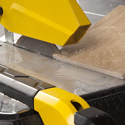 QEP 7" Continuous Rim Premium Diamond Blade for Wet or Dry Cutting of Ceramic, Porcelain, and Marble Tile, Silver