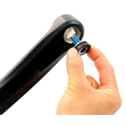 Image of PROWHEEL Bike Hex Crank Arm Fixing Bolts Spindle 8mm Allen Key Bolt Screws Capless Bottom Bracket for Cycling Bicycle Axle Fits Many Bike Cranksets