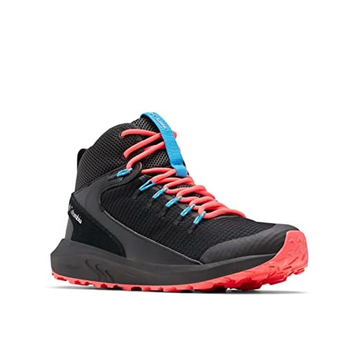 Columbia Trailstorm Mid Waterproof Botas Montaña De Senderismo Y Trekking para Mujer, Negro (Black x White), 37 EU