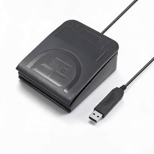 Interruptor de pedal de pie USB para evitar fatiga en las manos al usar el ordenador