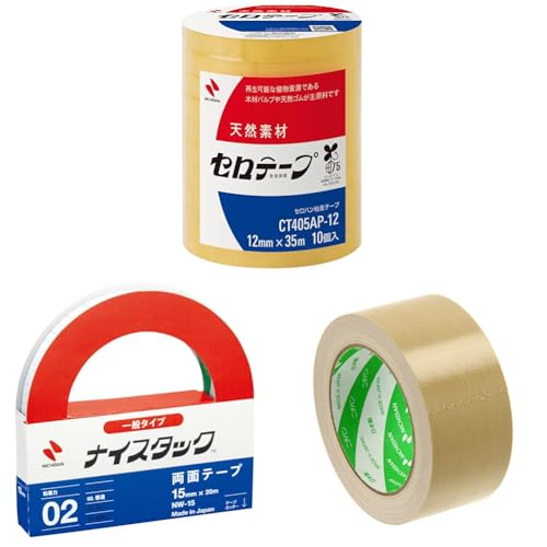 yZbgzj`o Ze[v 努 10 12mm×35m CT405AP-12 + j`o ʃe[v iCX^bN () 15mm×20m NW-15 + j`o ze[v 50mm×25m 121-50 y