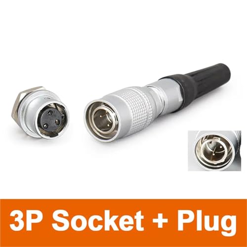 Mini conector circular YC8 de 3 pines para una señal de sensor estable 2