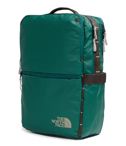 Image of The North Face Base Camp Voyager Daypack, Pacific Teal /Dark Chestnut /Stone Slab, One Size