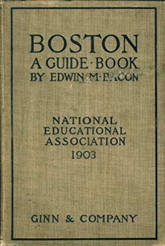 Boston; a guide book, B00069Y5C4 Book Cover