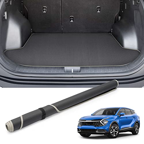 BORDAN Foldable Cargo Liner for 2023 Kia Sportage All Weather Waterproof Trunk Liner Dust Resistant Cargo Floor Mat