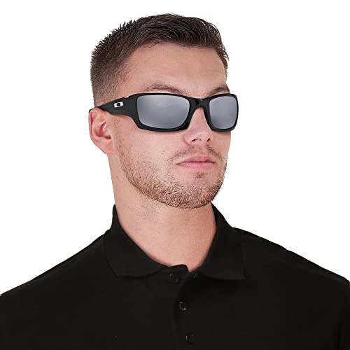 Image of Oakley Mens OO9238 Fives Squared Rectangular Sunglasses