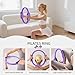 Pilates Kit for Women, Home Pilates Equipment Set with Pilates Ring and 2 Balls, 5 Resistance Bands, Yoga Block,Full Body Core & Flexibility Training,14-in-1 Portable Durable at Home Pilates(Purple）