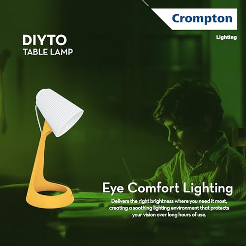 Image of Crompton DIYTO Table Lamp 5W - Yellow