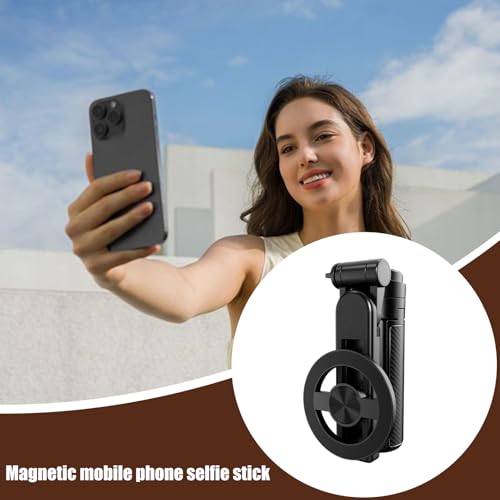 Perche à selfie magnétique avec support à distance sans fil pour smartphone - 4