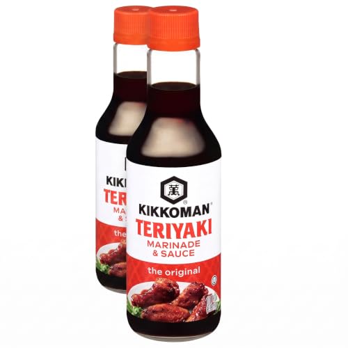 Kikkoman Teriyaki Marinade &amp; Sauce, 10 oz (Pack of 2)