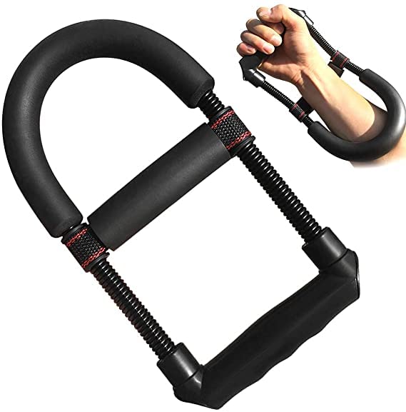 3 LEAF Forearm Strengthener, Wrist Exerciser With Adjustable Resistance |Biceps, Tricep, Wrist Workout at Home/Gym| Full - Arm, Muscle Increase Exercise |Strength Training Equipment (Black) (B0B3S3G3N9) Amazon Price History, Amazon Price Tracker