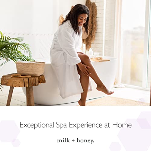 Milk + Honey Calming Bath Soak No. 8, With Lavender And Eucalyptus Oils, Moisturizing Bath Soak, Sea Salt And Epsom Salt Bath 10 Oz #TOP4