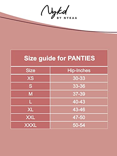 Image of NYKD NYP033 Breathable Cotton Hipster Panty Set for Women | Mid Rise, Medium Coverage with N Fresh Anti Bacterial & Anti Odour Finish | Super Soft Elastic for All Day Comfort