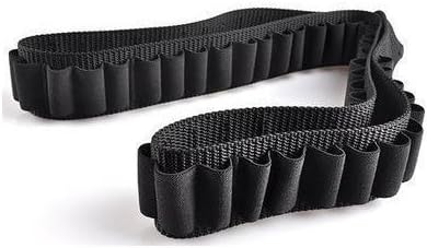 Miniatura 2 de Paquete de 2 unidades Safety Solution calibre 10, 12 y 20 GA Stealth Black 56 Escopeta redonda, munición, tiro de munición, bandoleer Bandolier