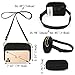 UTO Fanny Pack for Women 5 Ways Convertible Chest Bag Waterproof Fashion Lightweight Travel Waist Pack Purse Black