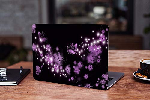 Image of GalaxsiaTM Butterfly D10 Vinyl Laptop Skin /Sticker /Cover /Decal Compatible for Any 14 inch Inches Laptop (Hp /Dell /Sony /Acer /Lenovo /Asus. Etc) Or Notebook.