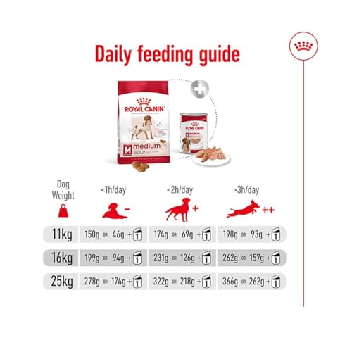 Image of Royal Canin Medium Adult Dog Food, Dry Food, Provides Muscle Mass, Supports Complex Natural Defense & Optimal Health Support, 1 Kg