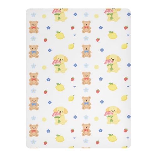 Drap de lit imperméable voyage enfant contre accidents nuit ours chien