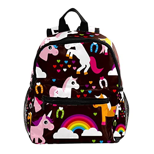 Sac à dos licorne arc-en-ciel pour enfant de 3 à 8 ans idéal pour l'école et les sorties