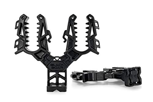 image for Black Boar UTV/ATV Double Gun & Tool Mount - Features Flexible Non-Mar