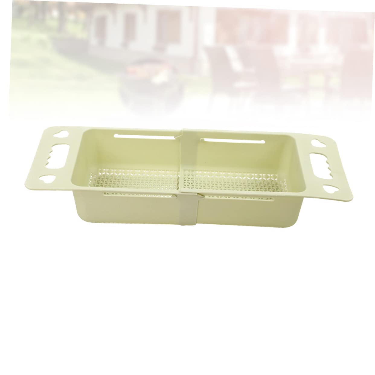 MAGICLULU 2pezzi Scolapasta Retrattile Verde Per Lavello Cestino Per Lavare Frutta e Verdura Design Pratico e Multiuso Per Cucina e Tavolo