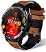 Produktbild LEMFO LEM12 Pro Smart Watch für Android und iOS Phone, 900mAh Akku 1,6 Zoll Display LTE 4G 4GB + 64GB Speicher 5.0mp / 8.0mp Dual Kamera mit Face Unlock (Brown)