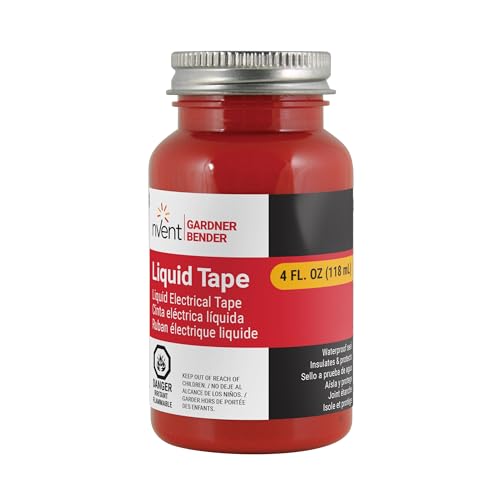 Gardner Bender, 4 Oz Bottle, Red LTR-400 Liquid Ta