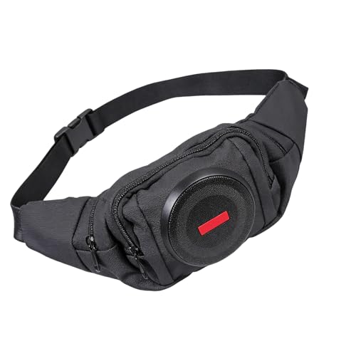 Riñonera con bocinas, Bluetooth, para fiestas, festivales, raves, playa, barcos, recargables, con altavoces y Bluetooth - imagen 4