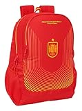 SELECCIÓN ESPAÑOLA DE FÚTBOL - Mochila Escolar Infantil, Ideal para Niños de Diferentes Edades, Cómoda y Versátil, Calidad y Resistencia, 32x16x44 cm