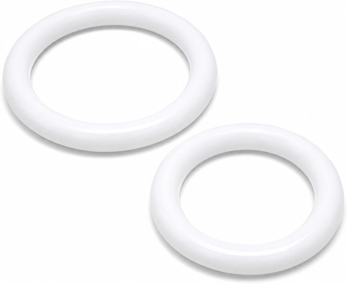 Silicone Ring Pessary 2.5 Inch | Medical Grade Soft Flexible Silicone | Reusable Vaginal Support Device | Smooth Finish | Comfortable & Easy to Clean