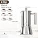LAOION Stovetop Espresso Maker, 6Cup 10 oz Moka Pot, Stainless Steel Cuban and Italian Coffee Maker for Cafetera Cubana, Greca De Cafe Induction Stovetop Compatible, Coffee Gift for Home Travel