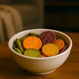 MIJOMA Knusprige Gemüsechips 3x90g – Veganer Gemüsesnack mit Meersalz – Glutenfrei, Halal, Kosher – Ohne Transfette – Wiederverschließbar – Bunt, knusprig, natürlich