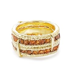 Mandarin Garnet in Gold