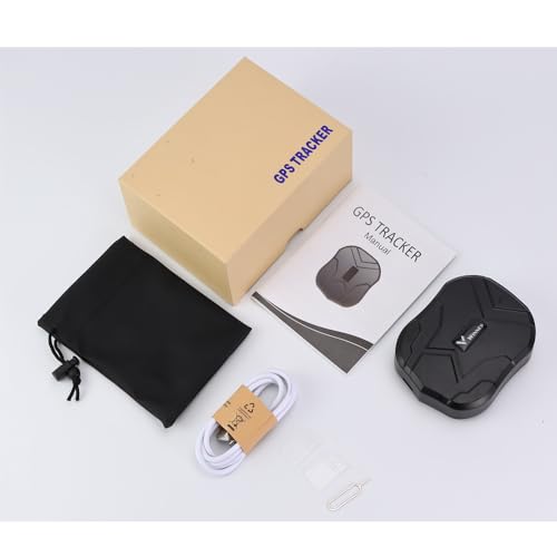 Winnes GPS Tracker Anti-theft Tracking 5000mAh Long Battery Life Car Safety Instant Alarm Real-time Location Positioning with APP/Web and SMS No Subscription Strong Magnetic Free Installation - Image 8