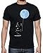 latostadora Camiseta Manga Corta Baby Darth Vader Friki para Hombre - Negro L - Ref. 285043-P