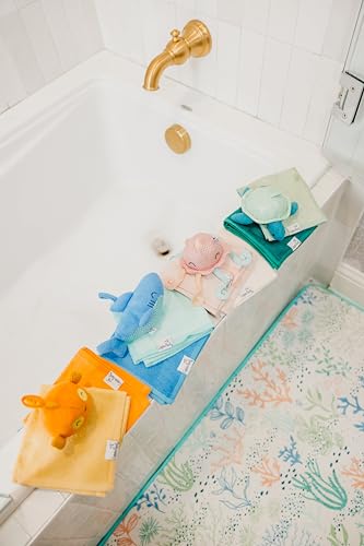 Image of Copper Pearl 6 Ultra Soft Baby Bath Washcloths Premium Large Soft Skip 11 inch x 11 inch Towels
