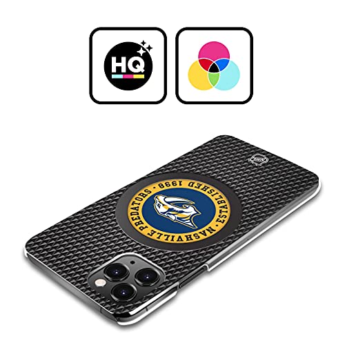 Head Case Designs Officially Licensed Nhl Puck Texture Nashville Predators Hard Back Case Compatible With Apple Iphone 12 / Iphone 12 Pro #TOP10