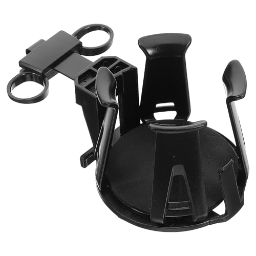 Portavasos para carro con clip ajustable color negro