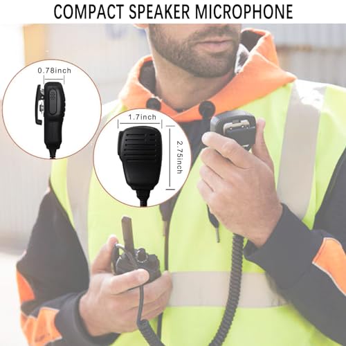 Image of SAMCOM Two Way Radios 6 Packs with 6 Shoulder Mics
