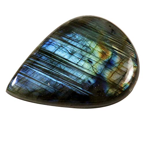 Cabochon en labradorite Ku59 de 66,4 carats pour sertir un pendentif unique
