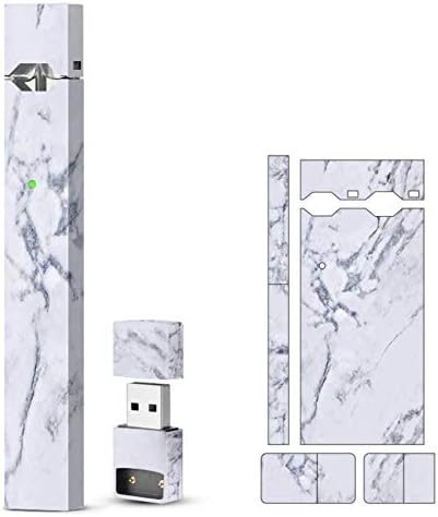 Juul Skin Wrap Sticker (White Marble)