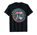 Happy Pi Day Tie Dye Pi Symbol 3,14 Pi Number Math Science T-Shirt